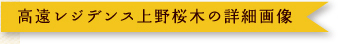 高遠レジデンス上野桜木の詳細画像